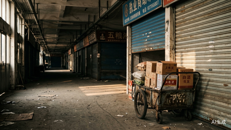 又有一批酒类商户搬离华丰食品城